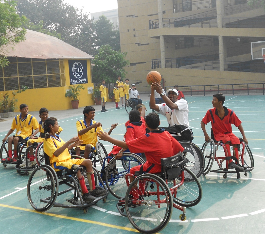 DISABLED PEOPLE IN SPORTS