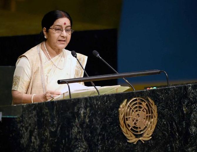 A STUDY ON INDO-PAK RELATIONS AFTER MINISTER  SUSHMA  SAWARJ POINT BLANK REFERENCE IN UN