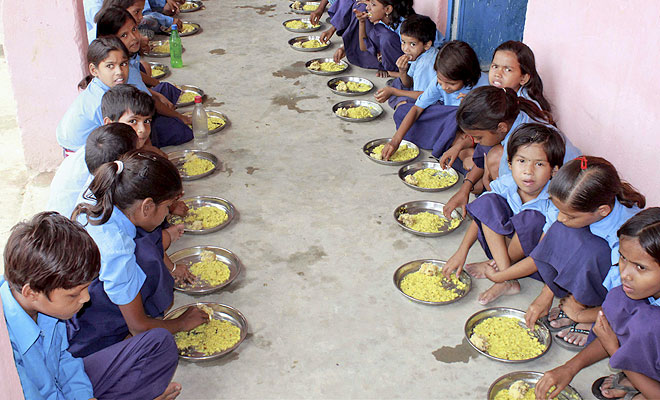 BACKGROUND AND ACHIEVEMENTS OF MID DAY MEAL SCHEME IN INDIA