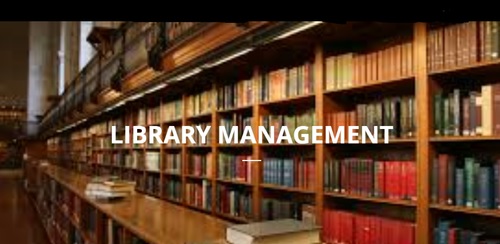 LIBRARY MANAGEMENT SYSTEM