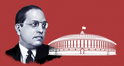 DR. BABASAHEB AMBEDKAR AND  DEMOCRACY