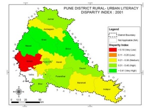 THE STATUS OF DEPRIVATION IN THE PUNE DISTRICT – URBAN AND RURAL