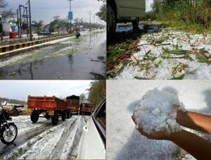 महाराष्ट्रातील गारपीट : स्वरुप व उपाययोजना 