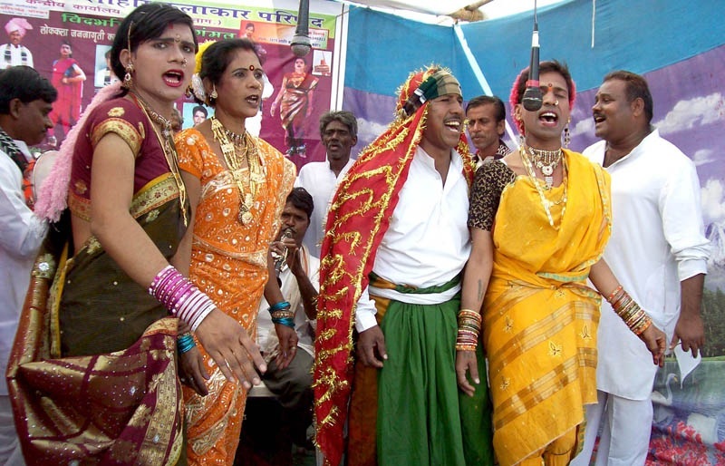 आदिवासी लोककला 'दंडार'
