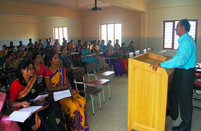 “AN EFFECT OF ATTITUDE SCORE TOWARDS TRAINING PROGRAMMES  ON THE EMOTIONAL INTELLIGENCE OF TEACHER TRAINEES OF B.ED.