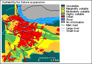 EVALUATION OF LAND SUITABILITY TECHNIQUES FOR  URBAN DEVELOPMENT