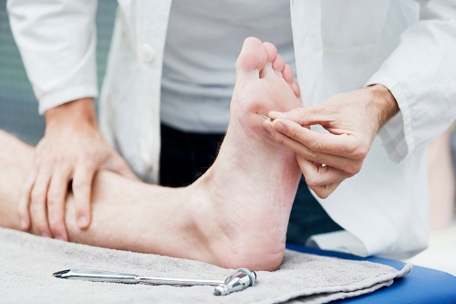 A STUDY OF STATIC FOOT PRESSURE MEASUREMENT IN DIABETIC PATIENTS